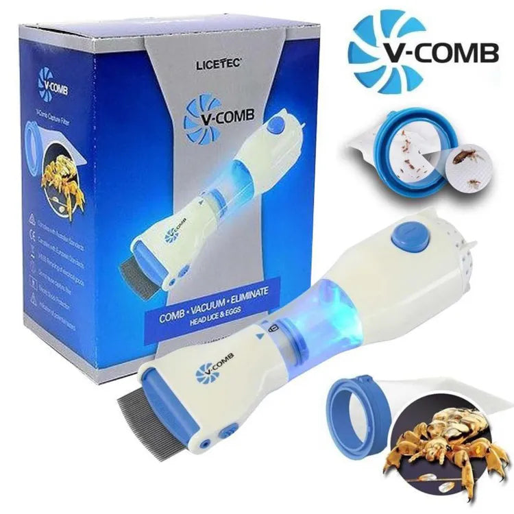 Electronic Head Lice Removal Machine |V comb Lice Machine|Anti Lice Machine With 4 Filter|V comb Head Lice Machine|Lice Remover Machine