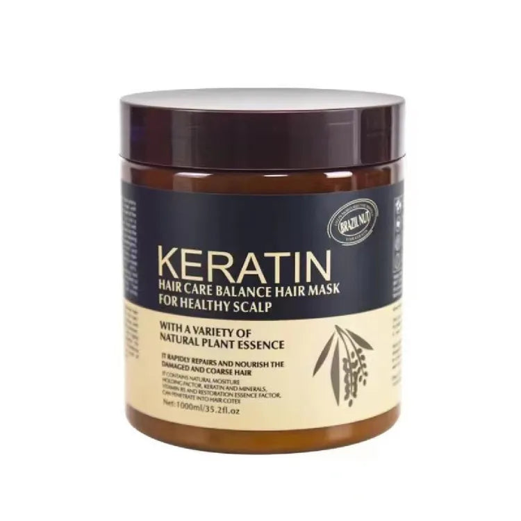 Keratin Hair Mask Treatment : Restore, Strengthen Smoothness-500 Ml