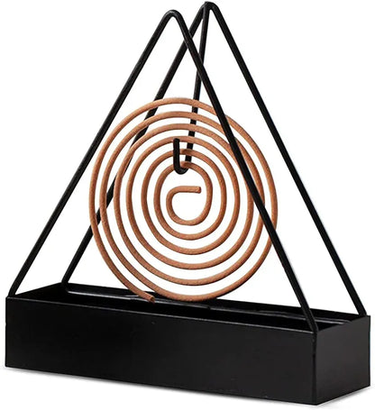 Mosquito Coil Stand Triangle Anti-scald Mosquito Coil Stand Wax Melt Burner Home Decoration Aromatherapy Burner