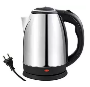 Geepas Electric Kettle Silver & Black