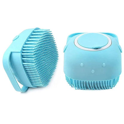 Silicone Bath Body Brush Scrubber with Soap Dispenser Body Brush