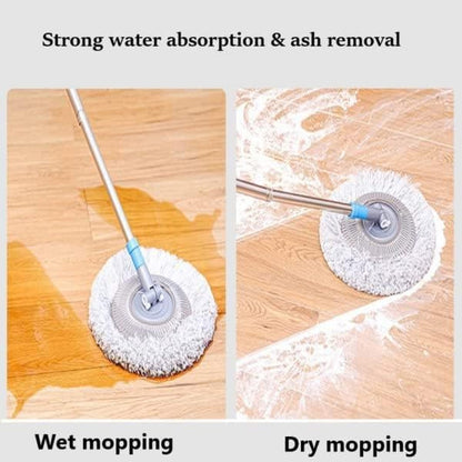 360 Degree Rotatable Adjustable Cleaning Mop Sunflower Mop 5Ft Long Pipe