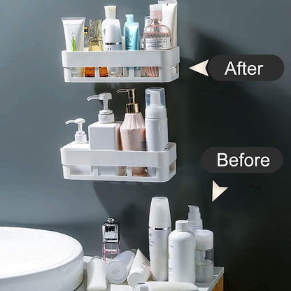 Bathroom/ Kitchen Corner Shelf For Storage