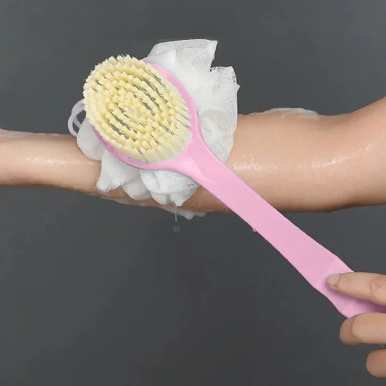 Long Handle Back Brush Body Scruber Bathroom Accessory